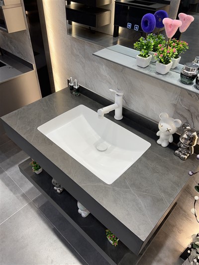 Baðherbergi Slate Þvottaskápur