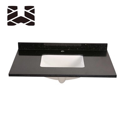 Svartur Galaxy granít baðvaskur